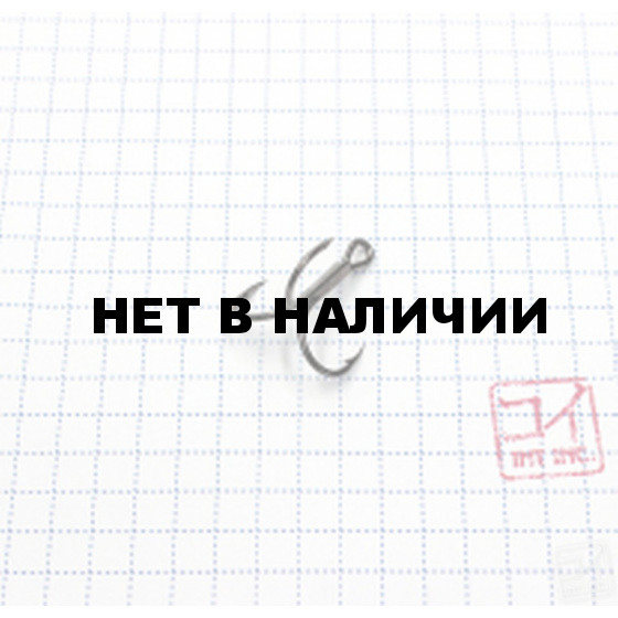 Крючок Koi 6063 № 8, BN, тройник (10 шт.) KH3351-8BN