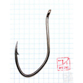 Крючок Koi Cat Fish Hook № 10/0, BN (3 шт.) KH9183-10/0BN