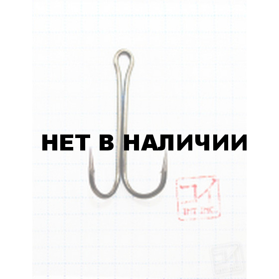 Крючок Koi Double Hook № 3/0, BN, двойник (10 шт.) KH2301-3/0BN