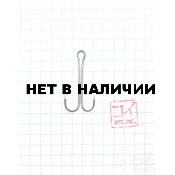 Крючок Koi Double Hook № 6, BN, двойник (10 шт.) KH2301-6BN