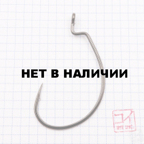 Крючок Koi Hard Game Offset № 10/0, BN, офсетный (5 шт.) KH6293-10/0BN