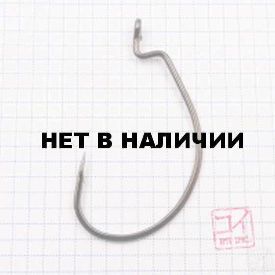Крючок Koi Hard Game Offset № 12/0, BN, офсетный (5 шт.) KH6293-12/0BN