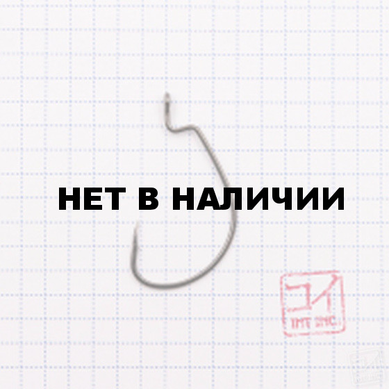 Крючок Koi Hard Game Offset № 2/0, BN, офсетный (5 шт.) KH6293-2/0BN