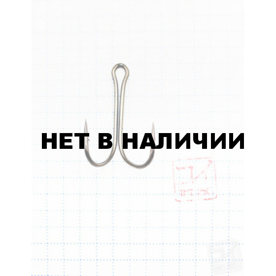 Крючок Koi Short Double Hook № 1/0, BN, двойник (10 шт.) KH2311-1/0BN