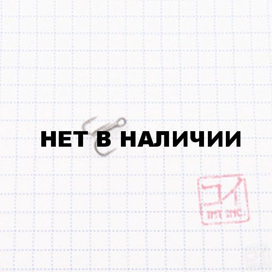 Крючок Koi Slender Round Treble № 14, BN, тройник (5 шт.) KH3236-14BN