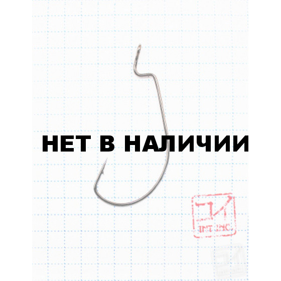 Крючок Koi Wide Range Worm № 2/0, BN, офсетный (10 шт.) KH6221-2/0BN