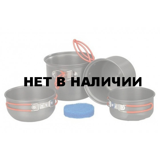 Набор туристической посуды Tramp алюминий TRC-075