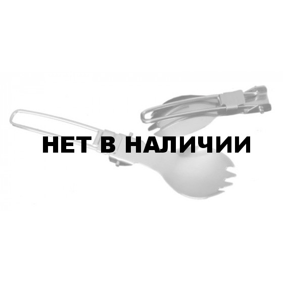Ложка-вилка походная складная Tramp нержавейка TRC-042