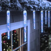 Уличная светодиодная гирлянда (холодный свет) Vegas Сосульки 40 LED, 10 шт, 24V 55037