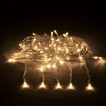 Светодиодная гирлянда для дома (теплый свет) Vegas Занавес 156 LED, 12 нитей, 1,5х1,5 м, 220V 55077
