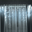 Светодиодная гирлянда для дома (холодный свет) Vegas Бахрома 48 LED, 12 нитей, 2х0,6 м, 220V 55113