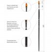 Кисть художественная Brauberg Art Classic синтетика жесткая, овальная, № 8, длинная ручка 200680