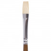 Кисть художественная Brauberg Art Classic щетина, плоская, № 6, длинная ручка 200715