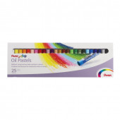 Пастель масляная художественная Pentel Oil Pastels 25 цветов круглое сечение PHN4-25