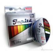 Шнур плетеный Shii Saido Jupita 8X, 150 м, 0,104 мм, до 4,53 кг, multicolor SBLJ150-8X-10