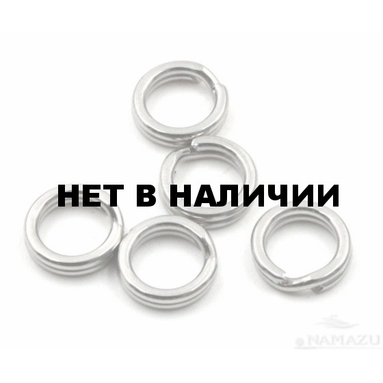 Заводное кольцо Namazu, цвет Cr, р. 1 ( d=11,5 mm), до 43 кг 10 шт N-FT-RA1