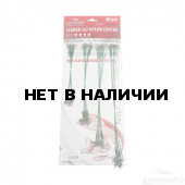Набор поводков сталь/нейлон Namazu зел, 15/20/25/30 см, до 23 кг по 10 шт N-17LSG45-S40
