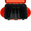 Ящик для зимней рыбалки Helios FishBox двухсекционный 10л оранжевый