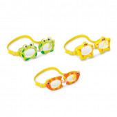 Очки для плавания детские 3-8 лет Intex 55603 дизайн в ассортименте