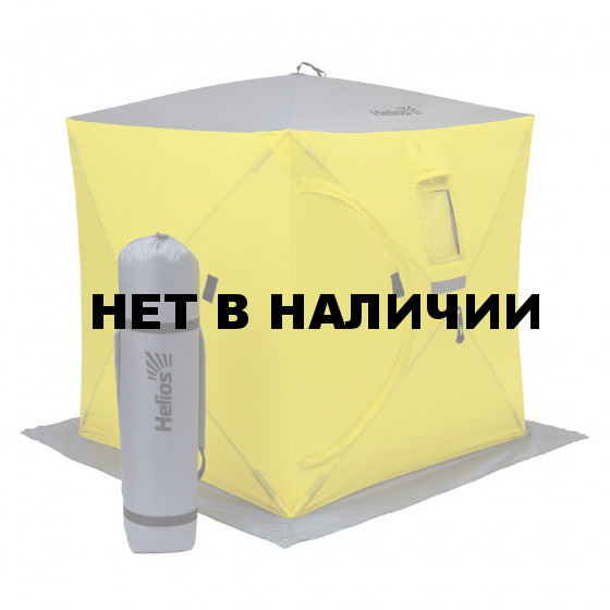 Палатка для зимней рыбалки Helios Куб 1,8х1,8 (HS-ISC-180YG)