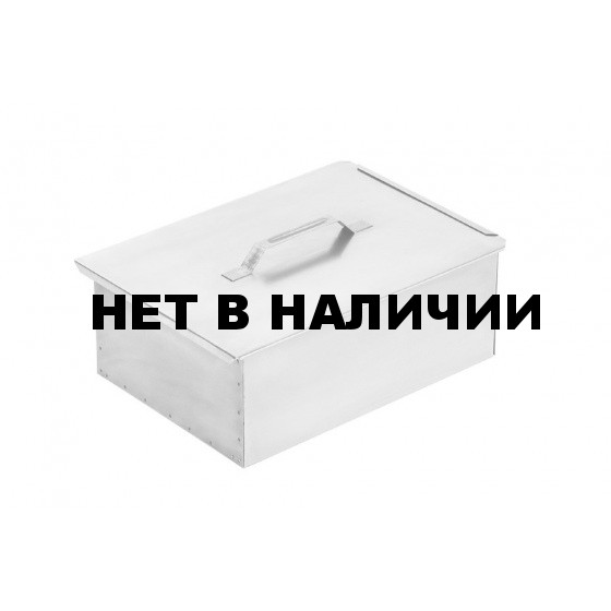 Коптильня двухъярусная с поддоном Стандарт (сталь 0,5 мм)