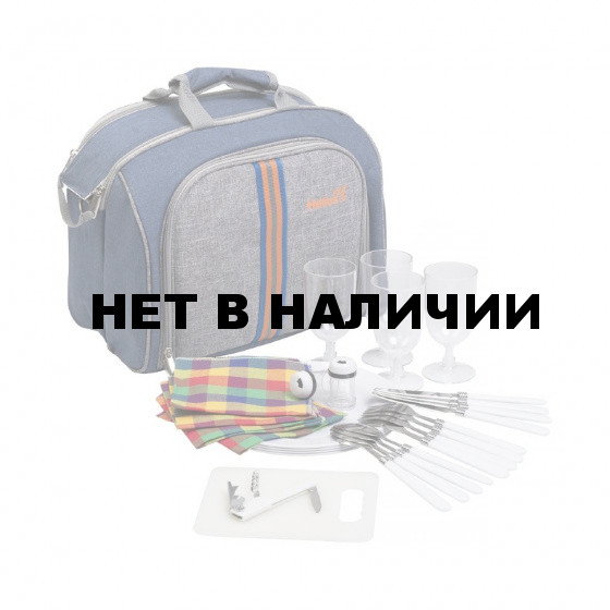 Набор для пикника Helios на 4 персоны HS-425S-(4)BG