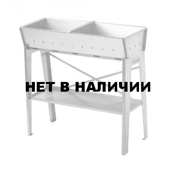 Мангал для дачи Тонар Гефест сталь 3 мм T-MS-07G