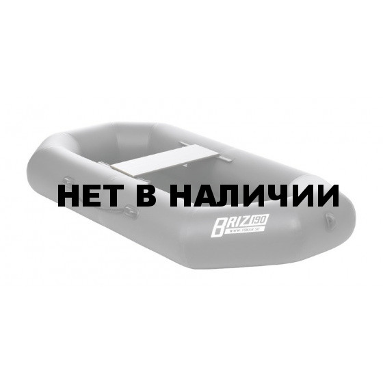 Лодка ПВХ Тонар Бриз 190 с гребками (серая)