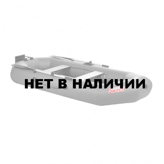 Лодка ПВХ под мотор Тонар Шкипер 280НТ (серая)