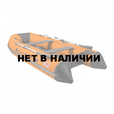 Лодка ПВХ под мотор Тонар Алтай 320L (оранжево-черная)