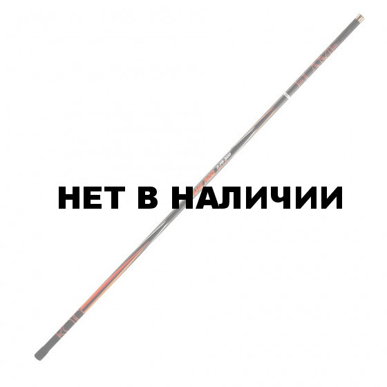 Удилище маховое Nisus Flame Rod carbon 5м (15-40г) без колец N-FR-500