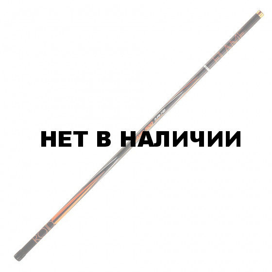 Удилище маховое Nisus Flame Rod carbon 7м (15-40г) без колец N-FR-700