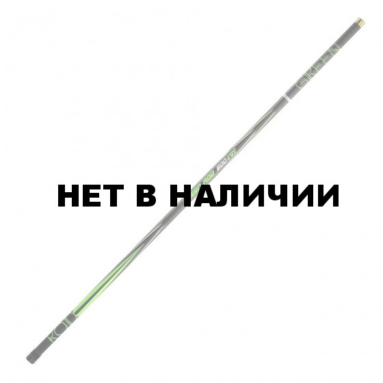 Удилище маховое Nisus Green Rod carbon 6м (15-40г) без колец N-GR-600