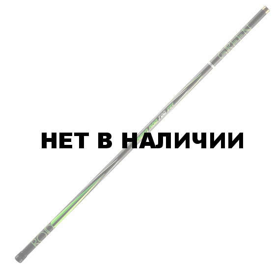 Удилище маховое Nisus Green Rod carbon 7м (15-40г) без колец N-GR-700