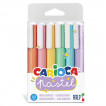 Набор текстовыделителей Carioca Pastel линия 1-5 мм 6 цветов 43033