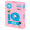 Бумага цветная для принтера IQ Сolor А4, 80 г/м2, 500 листов, розовый фламинго, OPI74