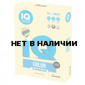 Бумага цветная для принтера IQ Сolor А3, 80 г/м2, 500 листов, желтая, YE23