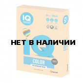 Бумага цветная для принтера IQ Сolor, А4, 80 г/м2, 500 листов, золотистая, GO22