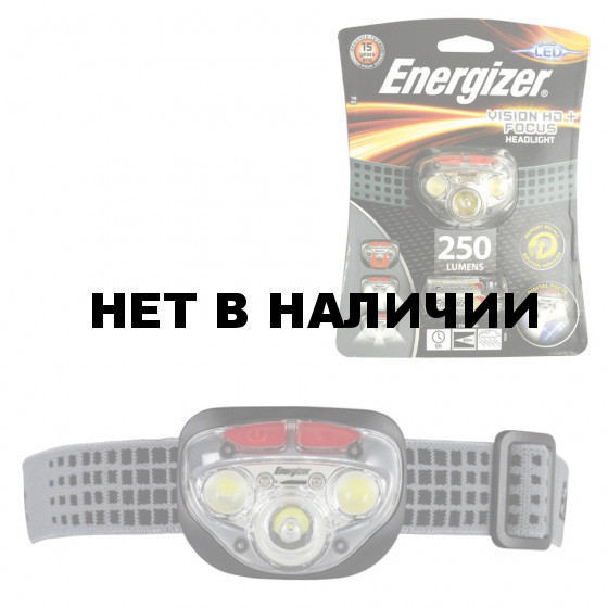 Фонарь налобный Energizer Headlight Vision HD + Focus E300280702