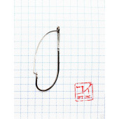 Крючок Koi Weedless Single Hook № 2/0, BN, незацепляйка (10 шт.) KH5241-2/0BN