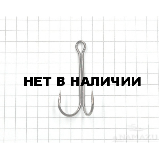 Крючок двойник Namazu Double Hook Long № 1, BN (40 шт.) N-HDL1BN