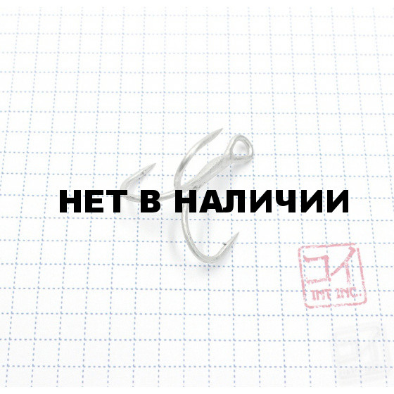 Крючок Koi 6066 № 1/0, MT, тройник (10 шт.) KH3341-1/0MT