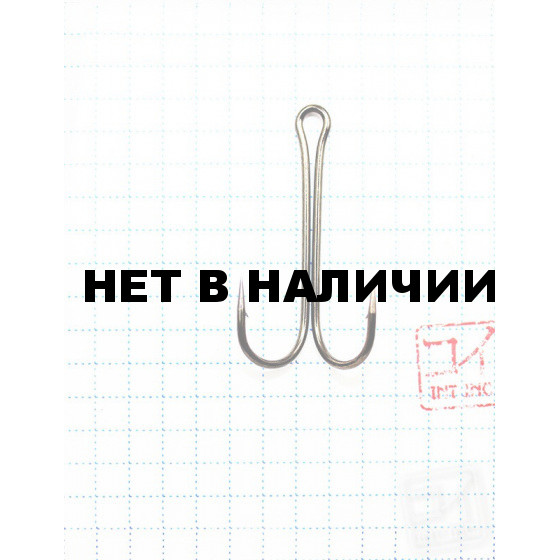 Крючок Koi Double Hook № 1/0, BN, двойник (10 шт.) KH2301-1/0BN
