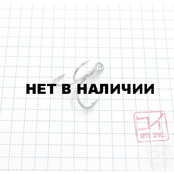 Крючок Koi 6066 № 8, MT, тройник (10 шт.) KH3341-8MT