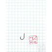 Крючок Koi Okiami Chinu-Ring № 12 /0,5 (AS), BN (10 шт.) KH7101-05BN