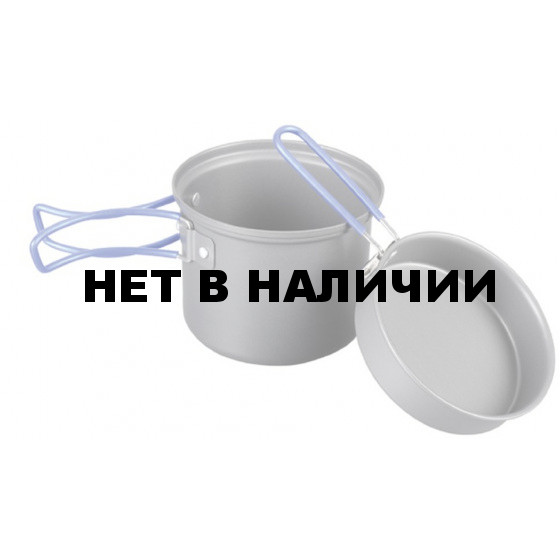 Котелок походный алюминиевый с крышкой-сковородой Tramp 1л TRC-039