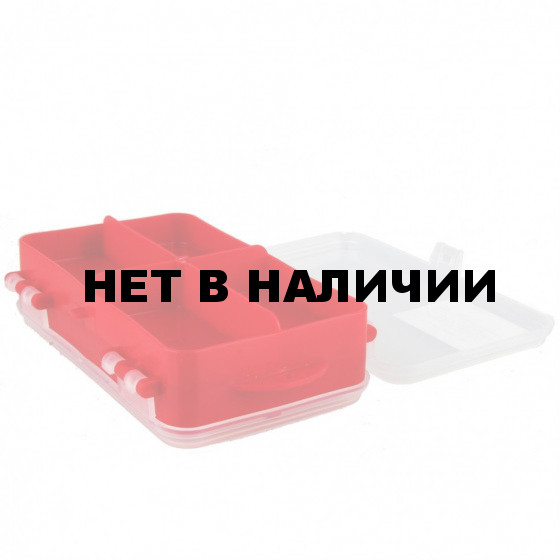 Коробочка для оснастки двухсторонняя Helios red