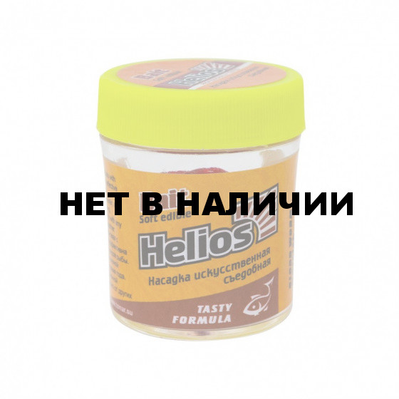 Насадка искусственная съедобная Helios Мотыль (Blood worm) 40г HS-NM-BW