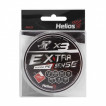 Шнур плетеный Helios Extrasense X3 PE 1.2/18LB 0,2мм 92м Red HS-ES-X3-1.2/18LB