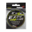 Шнур плетеный Helios Extrasense X4S PE 1.5/22LB 0,22мм 92м Green HS-ES-X4S-1.5/22LB